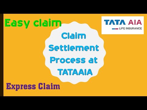 Claim Settlement Process at Tata AIA Life Insurance
