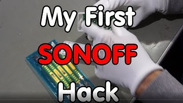 #93 Remote Motion Detector Using a Hacked SONOFF Switch for Home Automation Projects