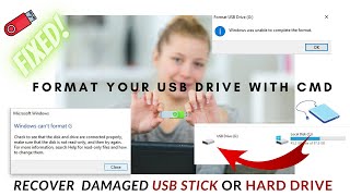 How To Format USB/SD Card/Hard Disk Using CMD - Best Method.