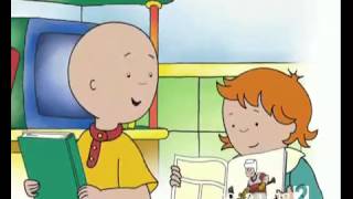 Video thumbnail of "Caillou - Cancion Libros"