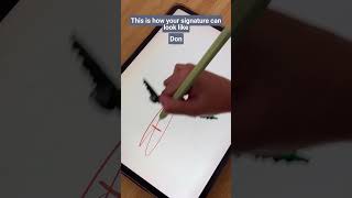 This Is How Your Signature Can Look Like Don shorts