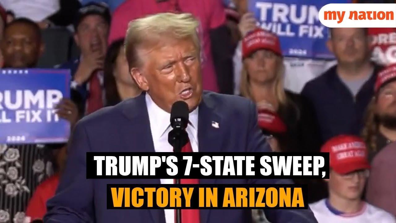 Trump Sweeps All 7 Swing States: Arizona Seals Historic Victory - YouTube