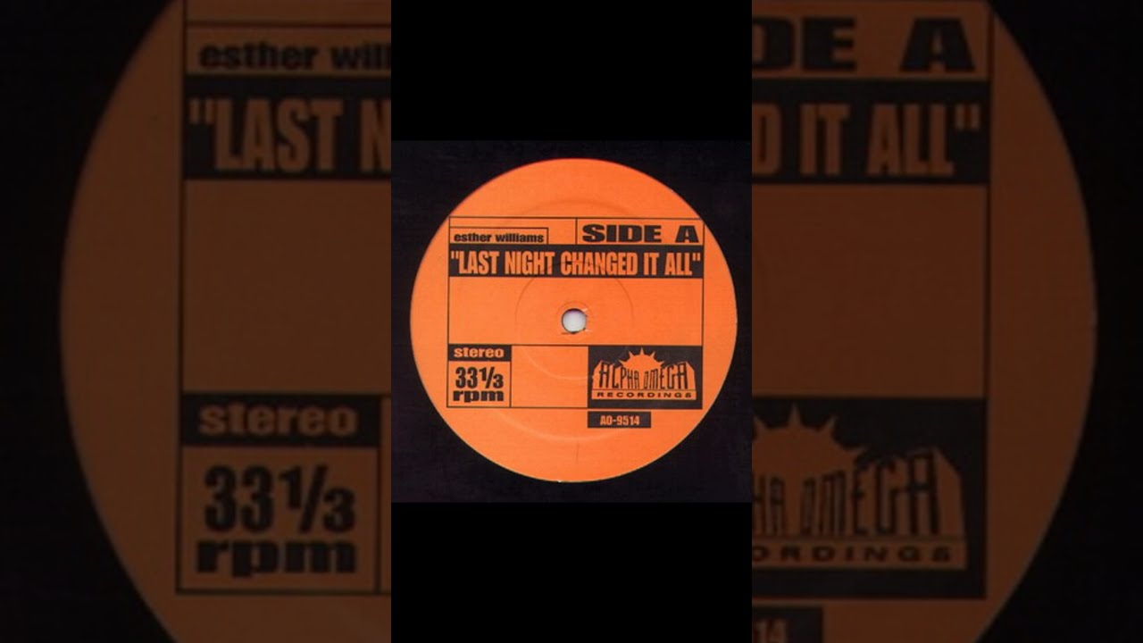 Last Night Changed It All - Esther Williams - 1981 12