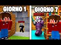 SOPRAVVIVO DENTRO una BASE SEGRETA di HACKER su MINECRAFT...