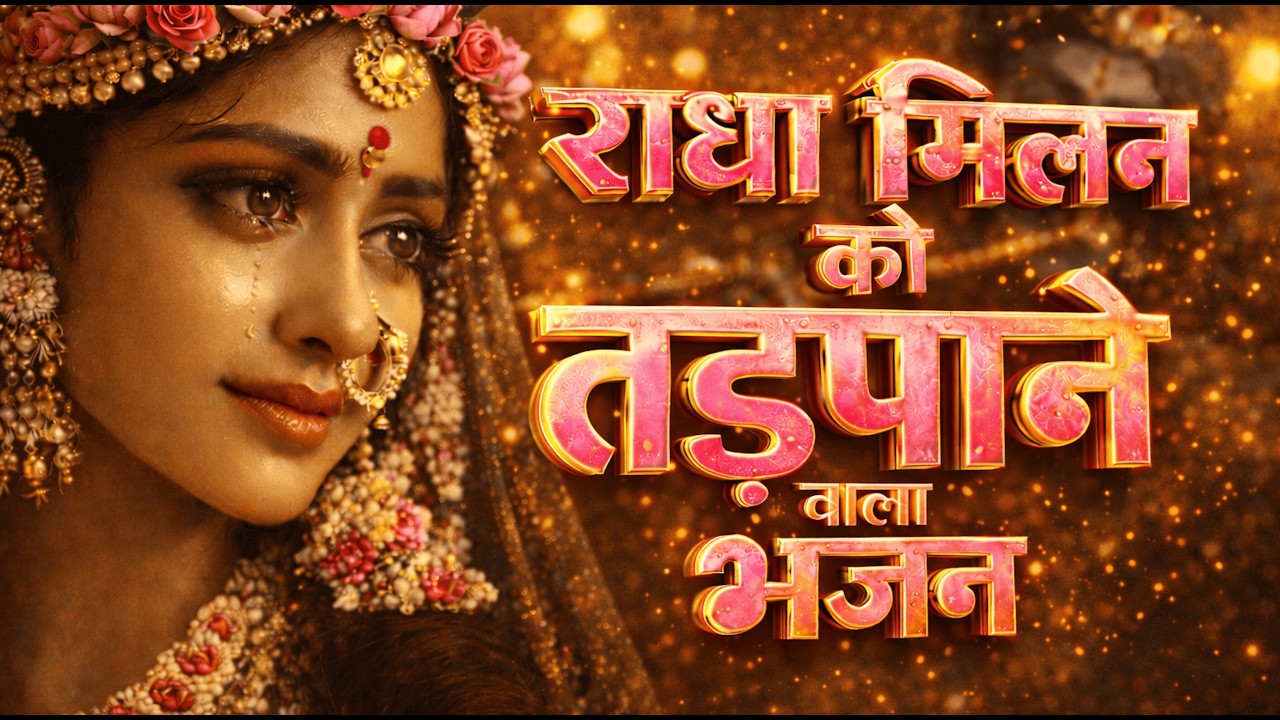 राधे राधे नाम जपो | Man ko Shanti aur Prem dene wala Radha Rani Bhajan | Radhe Naam Mahima