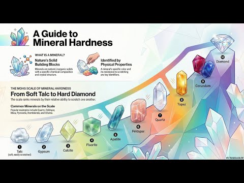 المعادن الخصائص ومقياس الصلابة