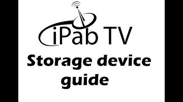 Building a Storage device to record and time shift Ipab Zgemma, Vu+, Evo, Mutant, Edision