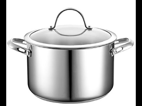 cooks standard nc 00350 stainless steel stockpot with cover 6 quart