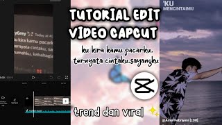 CAPCUT VIDEO EDIT TUTORIAL I thought you were my girlfriend ✨