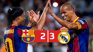 Barcelona Legends Vs Real Madrid Legends 2-3 Highlights & Goals Resumen & Es 2021 Hd