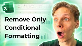 How to Remove Only Conditional Formatting from a Cell in Excel [2026 Easy Guide]
