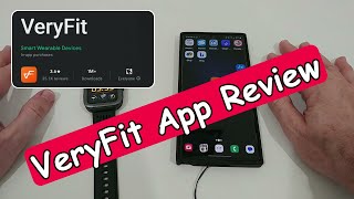 VeryFit Smart Watch App Review screenshot 1