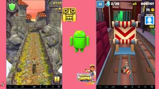 Temple Run Vs Subway surf screenshot 4