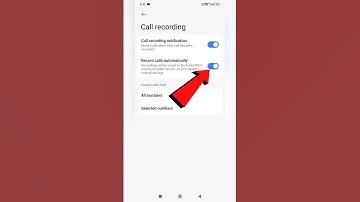 how to enable/disable calls record automatically || off/on numbers record automatically | #shorts
