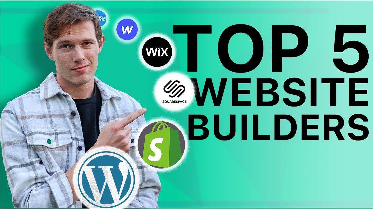 ⁣Top 5 Website Builders