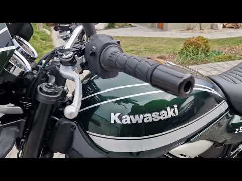Kawasaki z900rs 2023 dark green