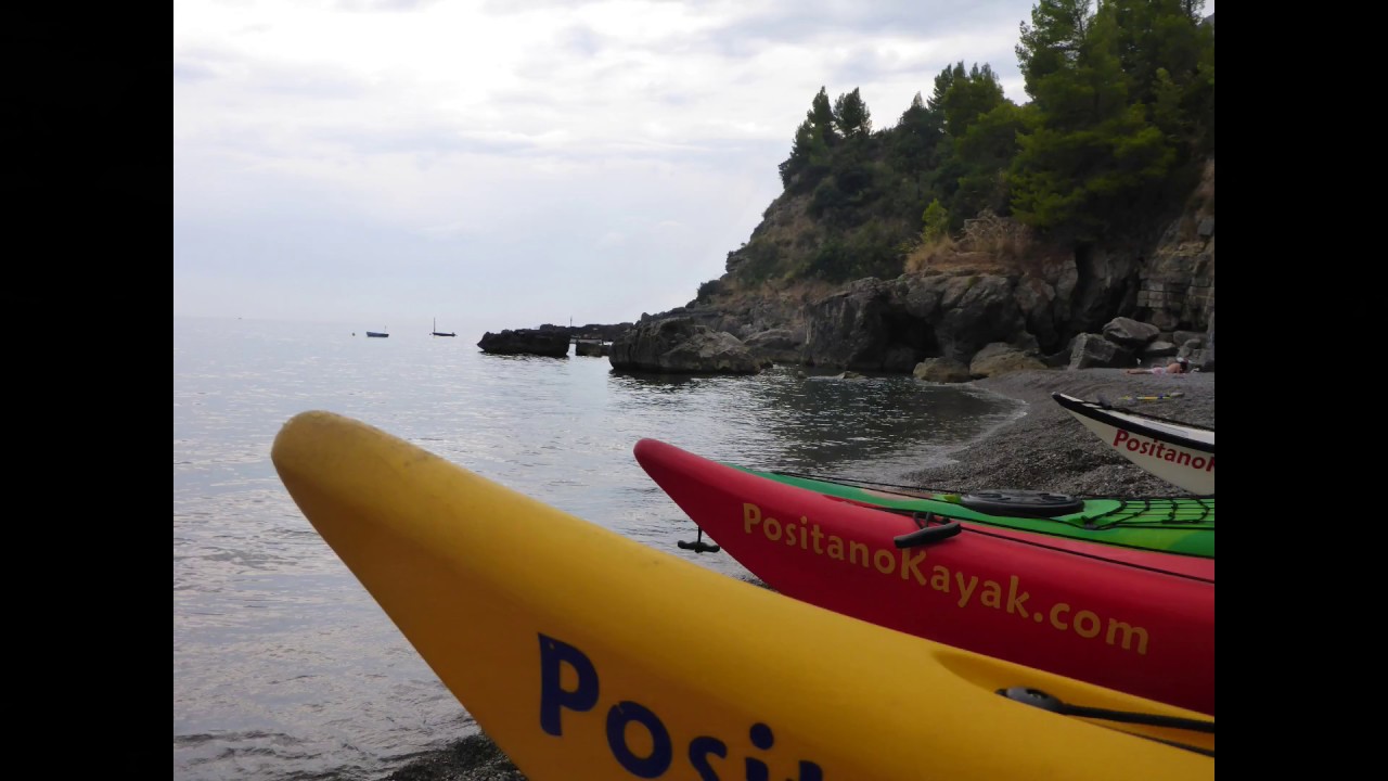 Sea Kayaking Italy Amalfi coast Positano YouTube