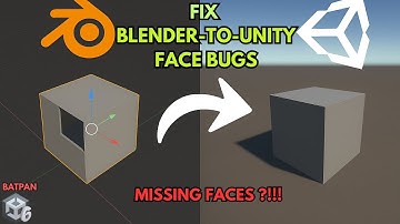 How to Fix Invisible Faces from Blender to Unity