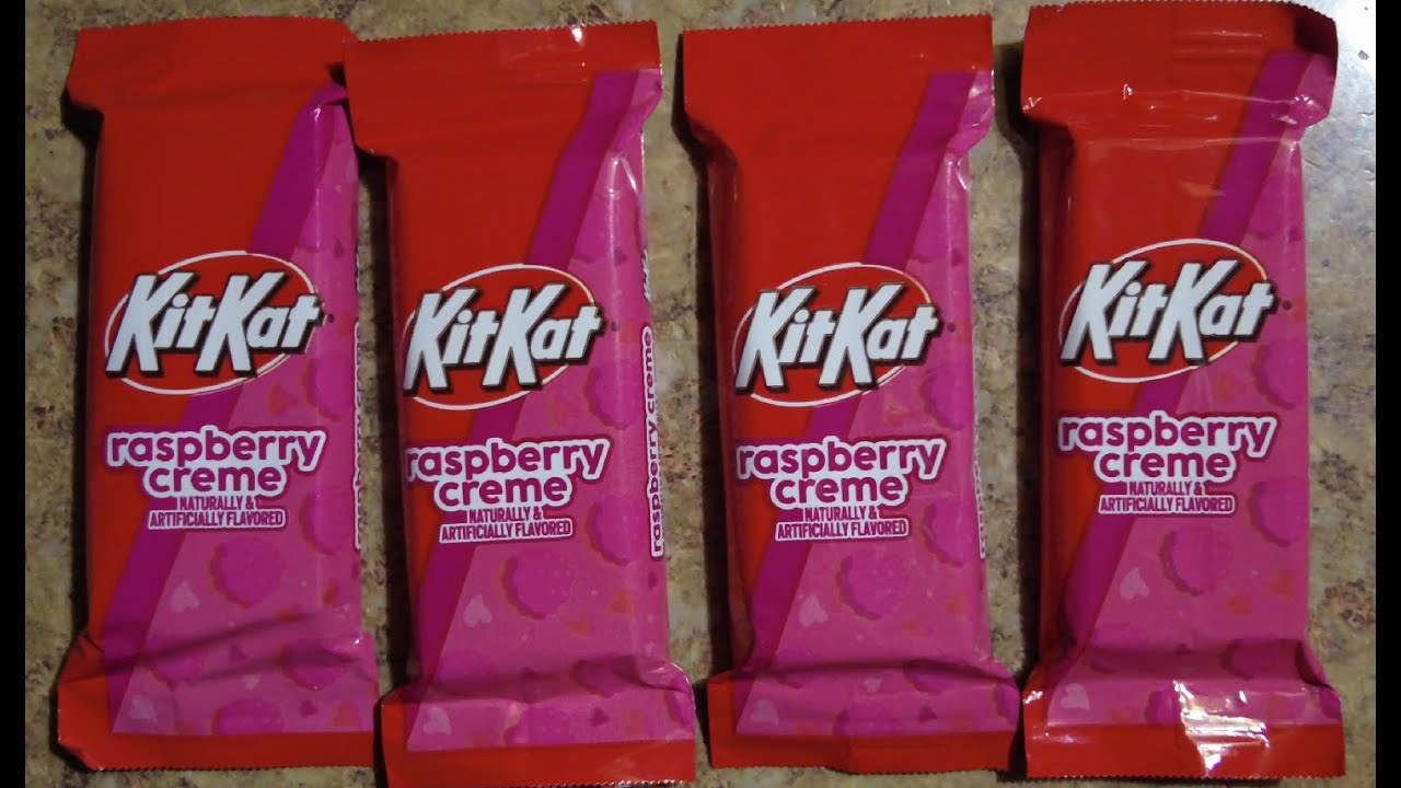 Kit Kat Raspberry Creme Review - YouTube