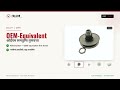 Falcon Clutch Pulley CLP07 for Hero Honda Maestro | Two Wheeler & Motorcycle Spare Parts