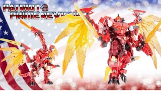 Patriot Prime Reviews Jinbao DF-07 Flame Devil Transmetal Megatron (KO Beast Wars Dragon Megatron)