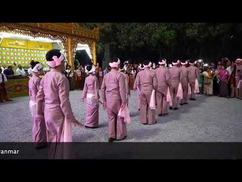 Shan States traditional dance in Myanmar