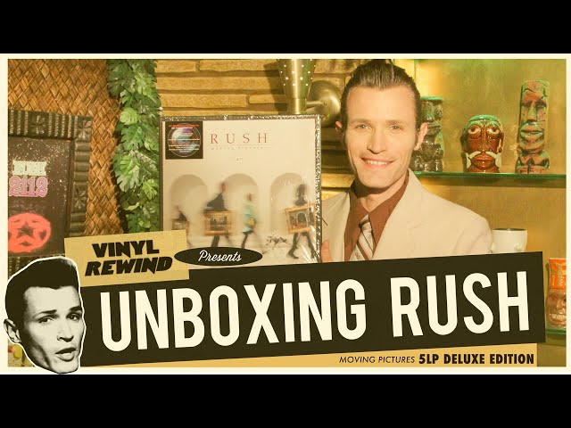Rush Moving Pictures 40th Anniversary 5LP Deluxe Edition Unboxing
