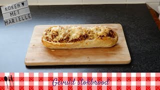 Gevuld stokbrood | Recept | Koken met Marielle