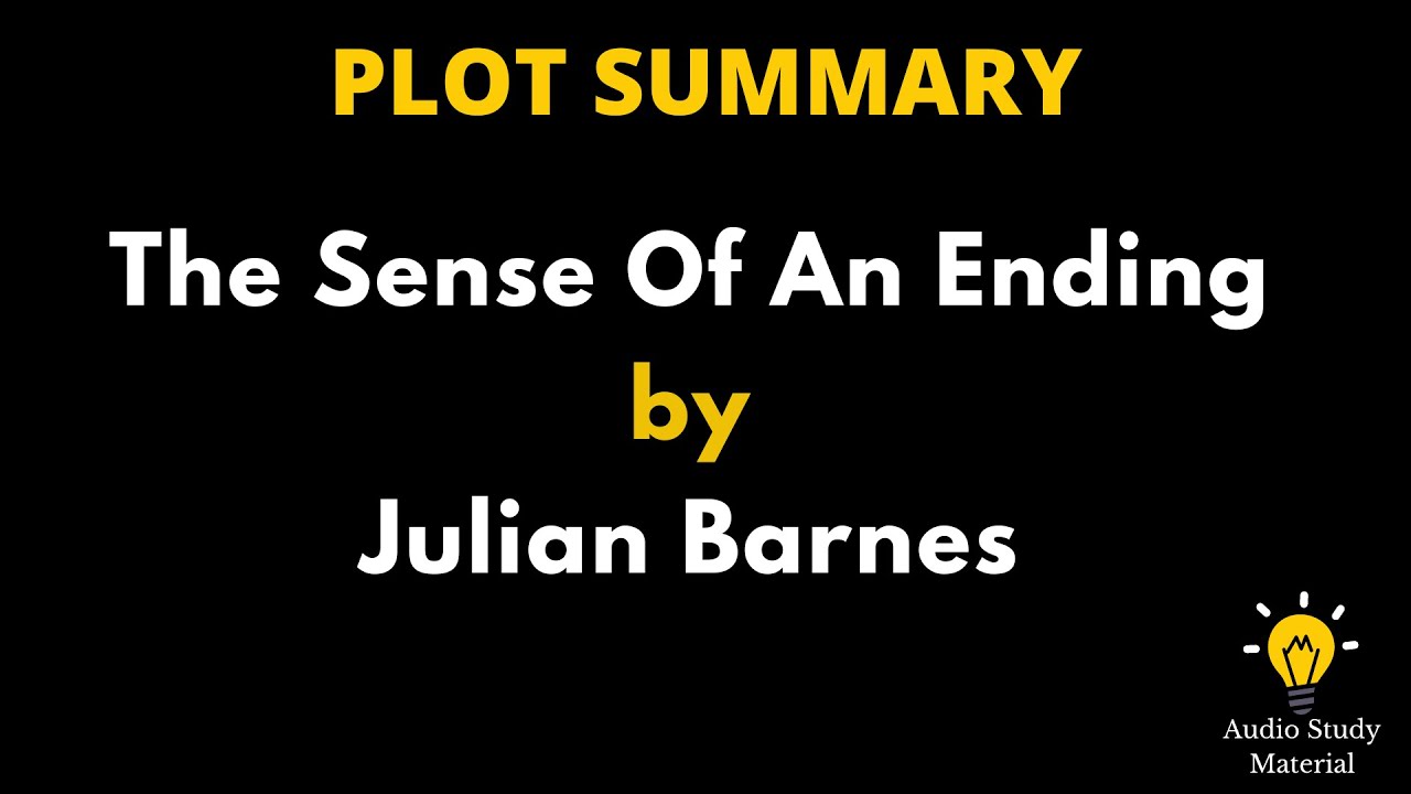 the sense of an ending