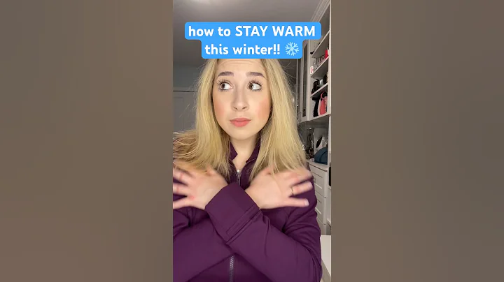 how to STAY WARM this winter!! ❄️ #lifehacks #winter #shorts