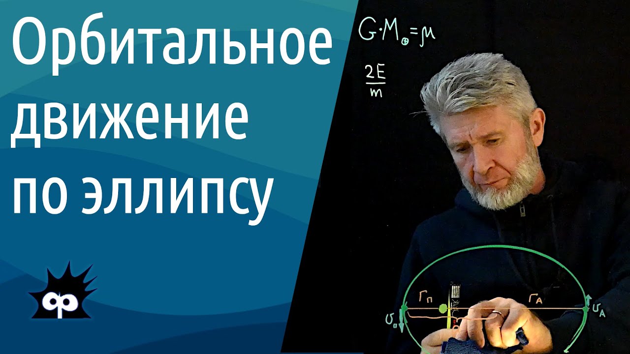 10.2.16. Орбитальное движение. Эллиптические орбиты