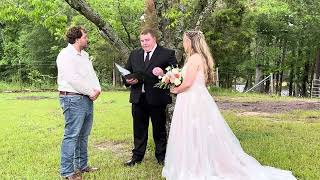 Kailey and Patrick wedding 5/3/2025