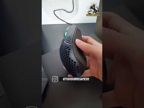 HyperX Pulsefire Haste - Unboxing e Review #shortsvideo