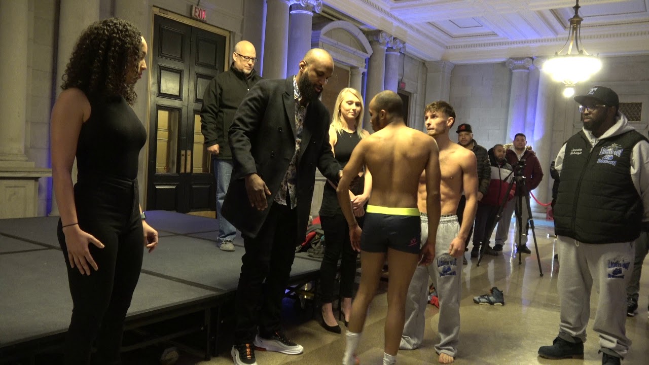 Boxer weigh in January 17, 2020 Louisville, Kentucky YouTube