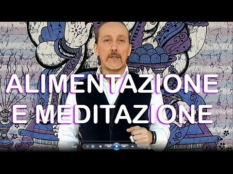 Alimentazione e meditazione