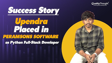 These Skills Got Me a Job | Python Student Testimonial | Quality Thought