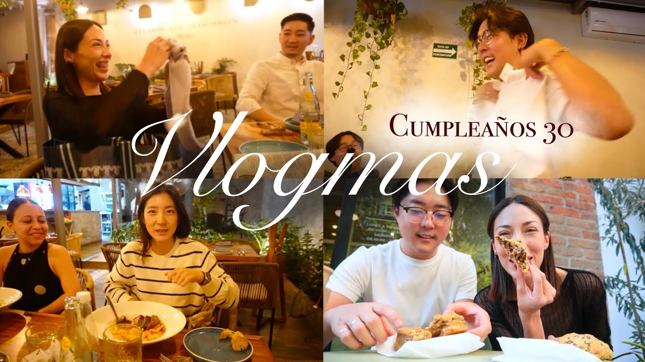 Vlogmas: Mi cumpleaños 30💞+ festejando con amigos @kenroVlogs