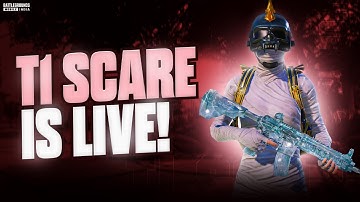 last reply Bgmi live T1SCARE IN IPAD PRO M4 intense lobbies @T1SCARE  #BGMI #BGMILIVE