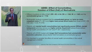 Tdah - Effets Des Comorbidités Et Durée Daction (Doe) Des Traitements