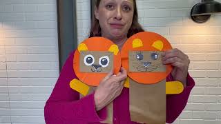 Lion Puppet Daniel In The Lions Den