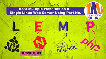 Host Multiple Websites On One Server | NGINX | LEMP Stack | HTTP Port No. [WEB SERVER 09]