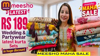 😍*Huge* Meesho Summer/Cotton Kurti & Kurta Set,Cord Set Haul Starting 189😍Meesho Kurti Haul #meesho  screenshot 1