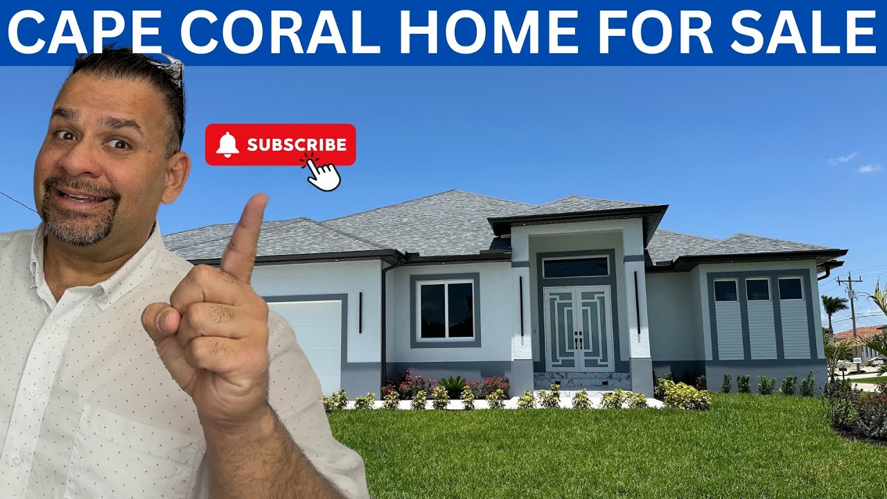 Homes for sale in Cape Coral Florida with pool Luxury home tour YouTube