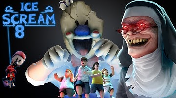 Ice Scream 8 Final chapter | Part 1 Van escape full Gameplay walkthrough Android game