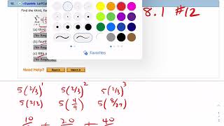 8.1 #12 WebAssign