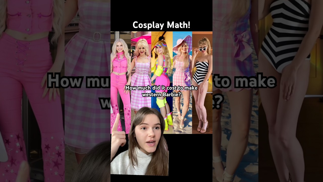 HOW MUCH did Barbie cost?? #cosplay #barbie #costume