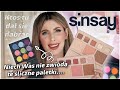 Cały makijaż nową kolorówką z Sinsay- Dałam się nabrać na te piękne paletki🫣