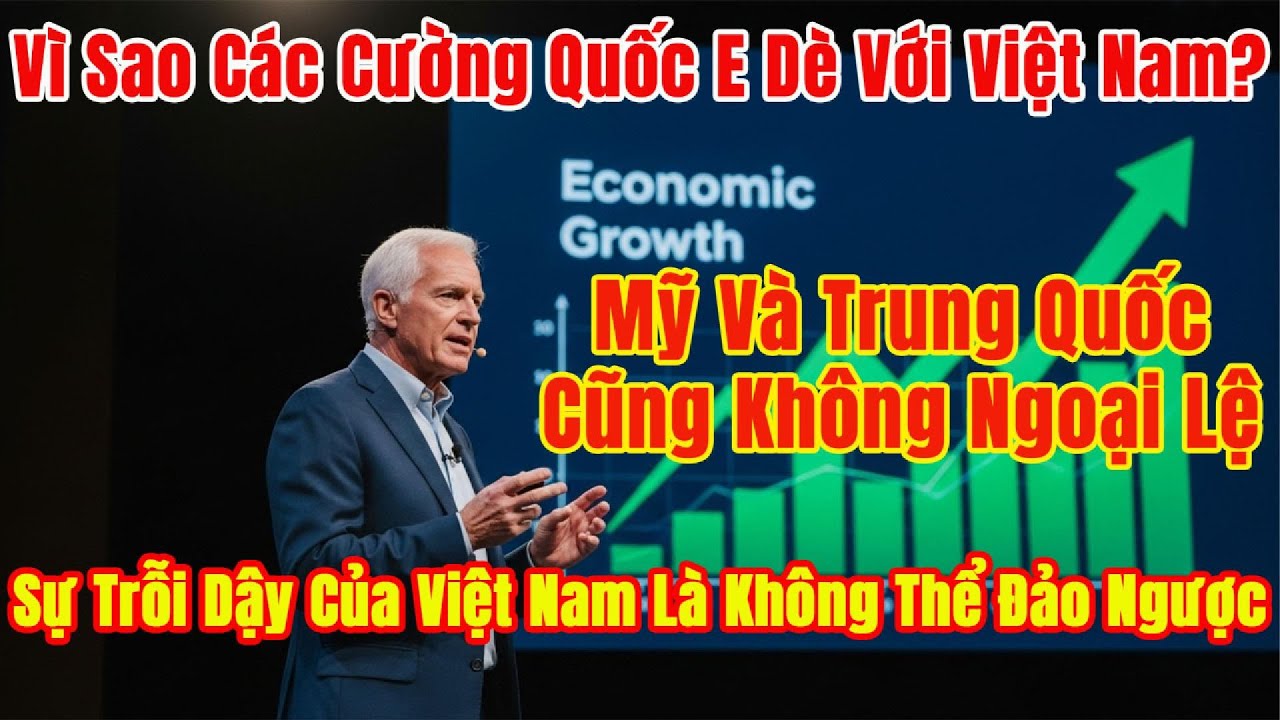 Việt Nam: Quốc Gia Bị Kiềm Chế Nhiều Nhất, Nhưng Càng Chịu Sức Ép Càng Trở Nên Mạnh Mẽ Phi Thường.
