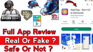KashTag App Review In Hindi | KashTag App Real Or Fake | Free UC For BGMI | Free Fire Free Diamonds screenshot 4