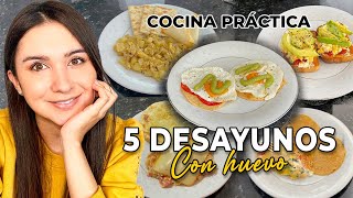 5 RECETAS para desayunar con huevo  | Do It! Laura